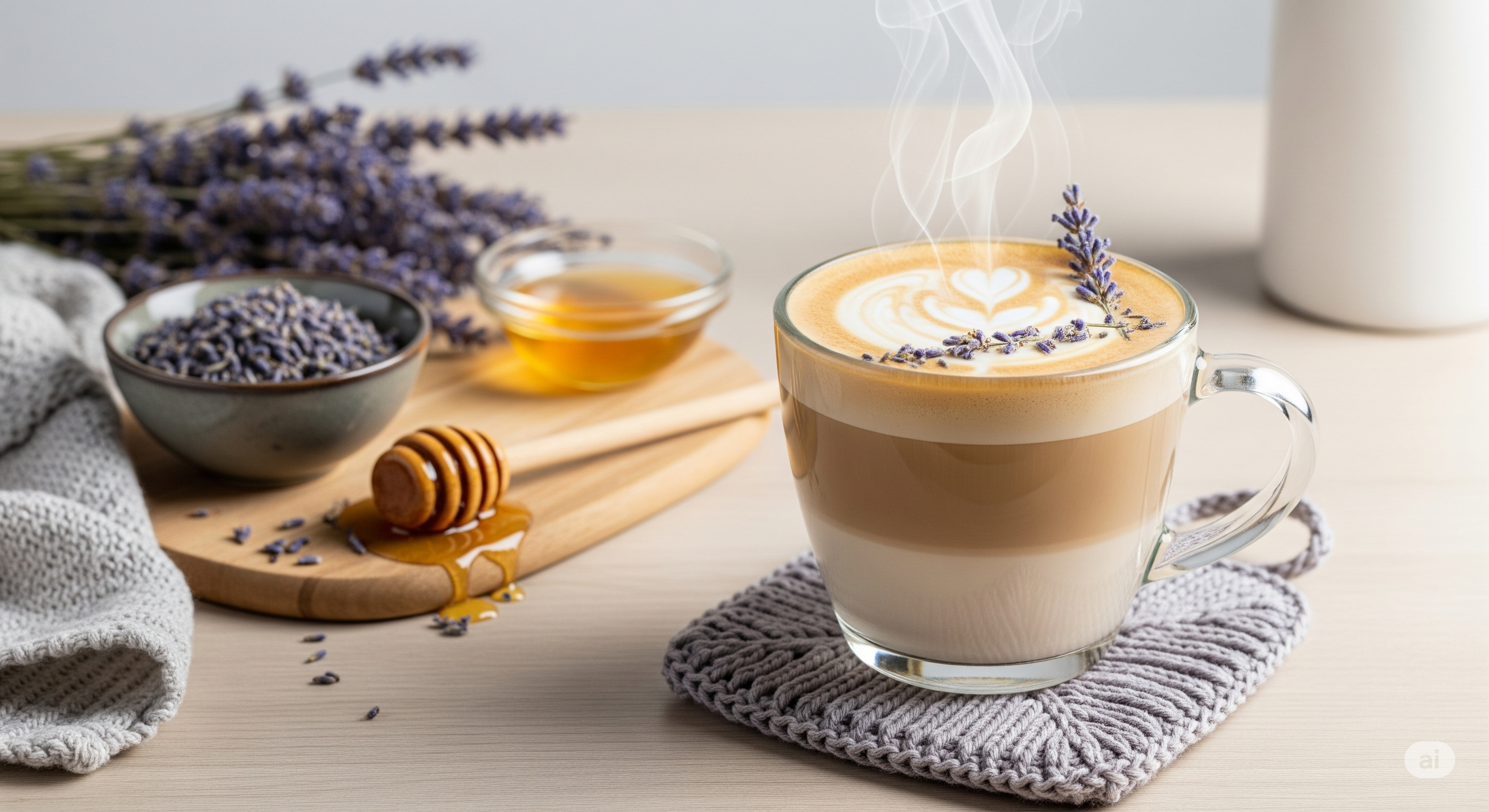 Lavender Latte Recipe Soothing & Aromatic Perfection