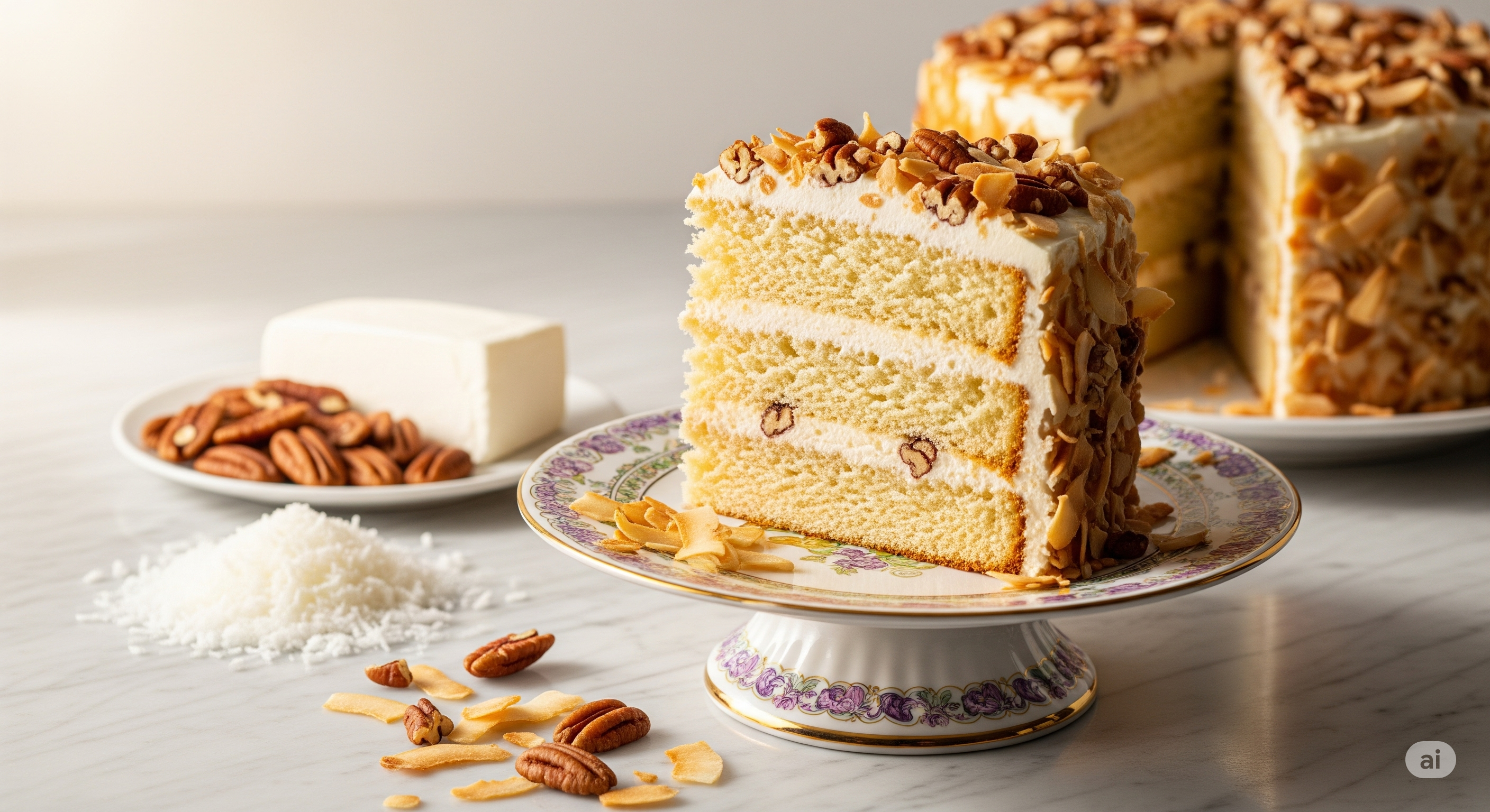 Perfect Italian Cream Cake Recipe