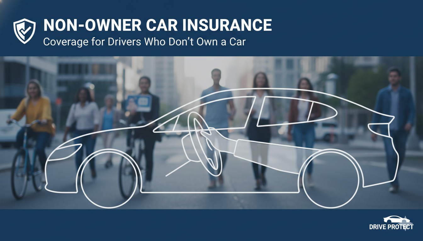 Non-Owner Car Insurance: Coverage for Drivers Who Don't Own a Car