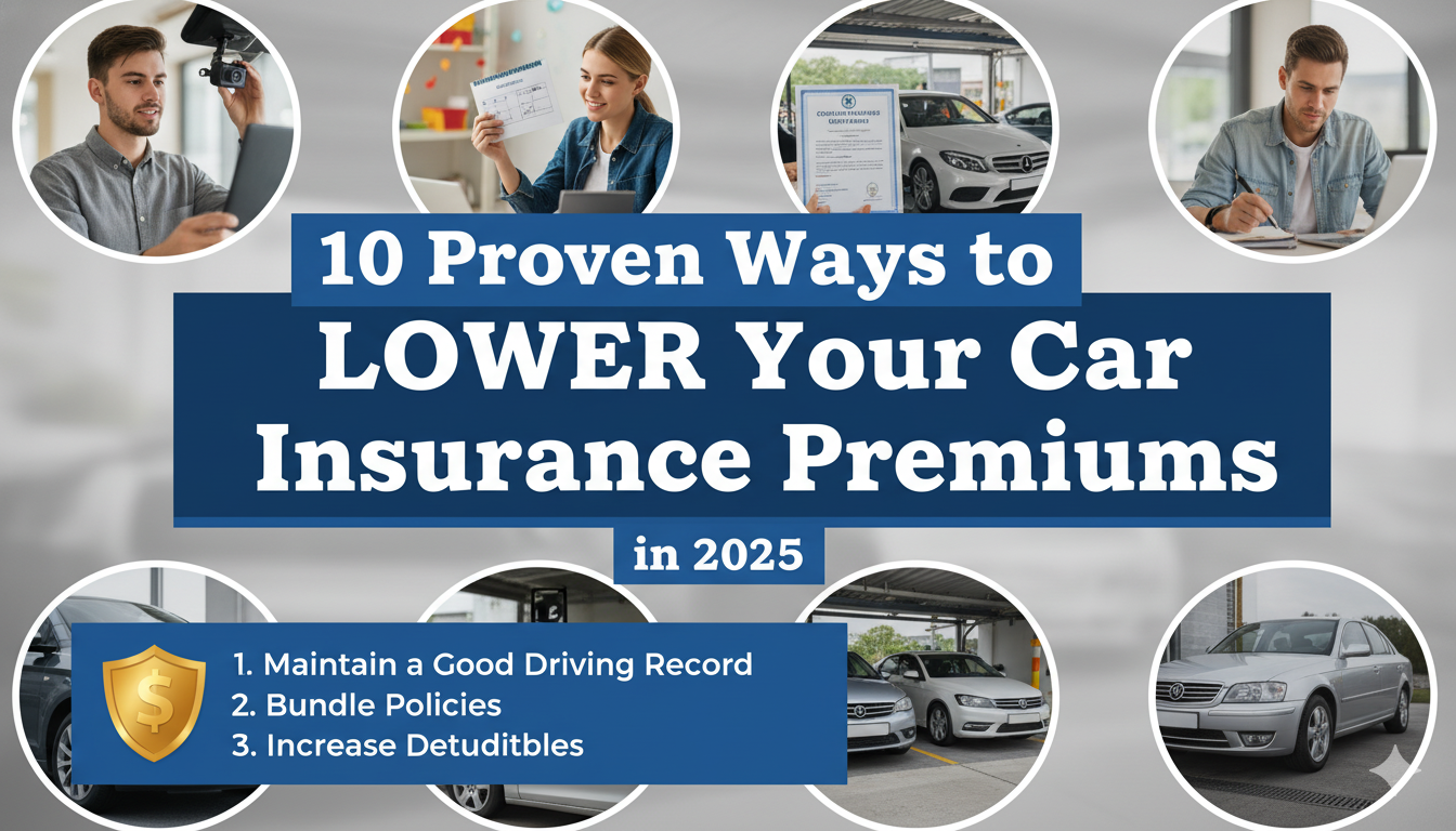 10 Proven Ways to Lower Your Car Insurance Premiums in 2025