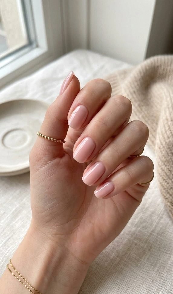 soft blush pink