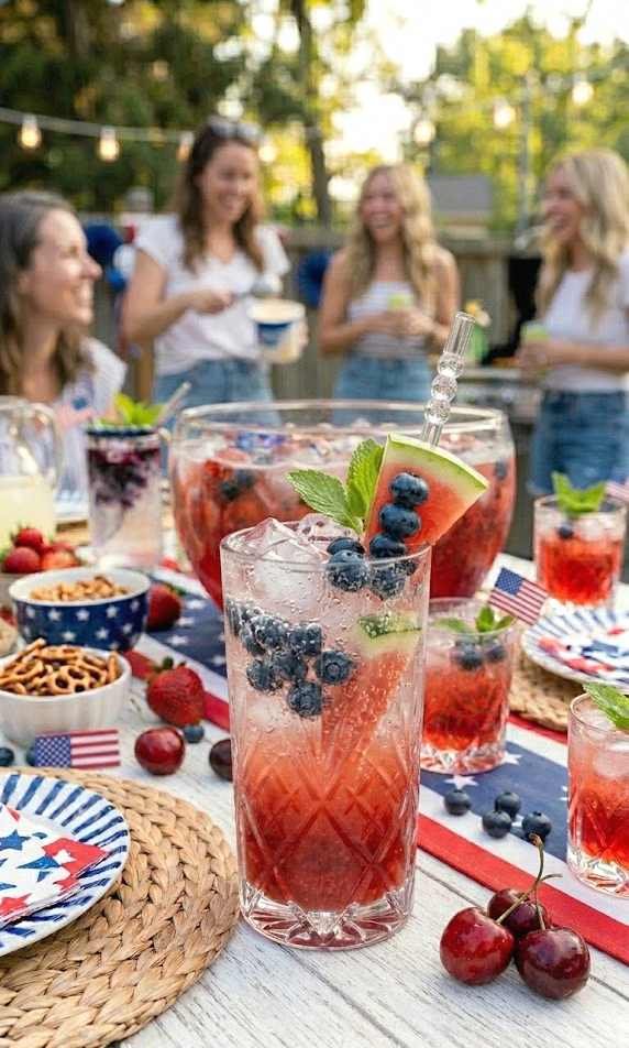 watermelon blueberry refresher