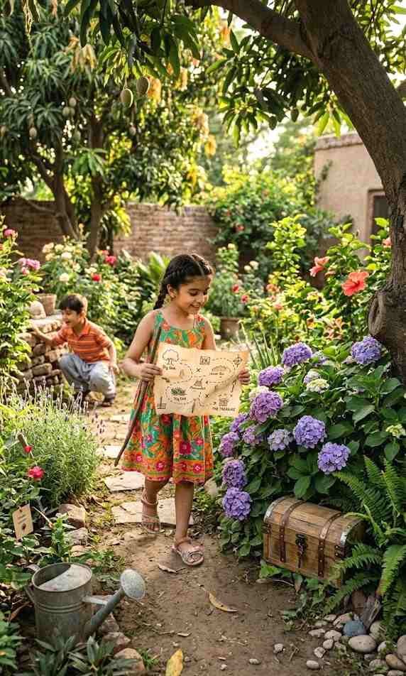 outdoor treasure hunt