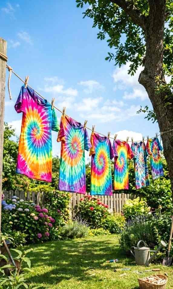 tie-dye t-shirt workshop