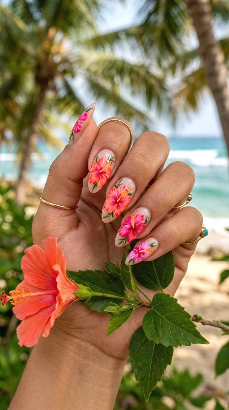 tropical hibiscus glam