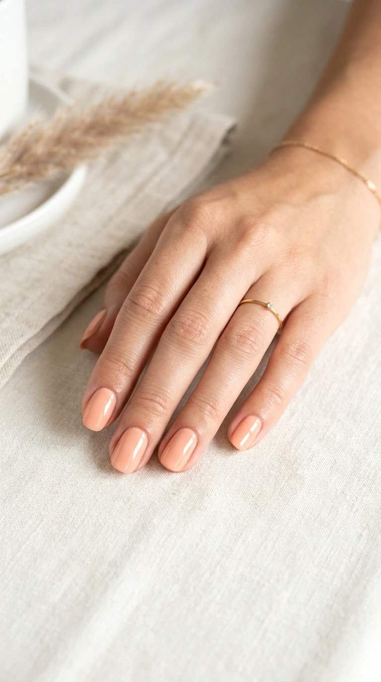 peachy nude beauty