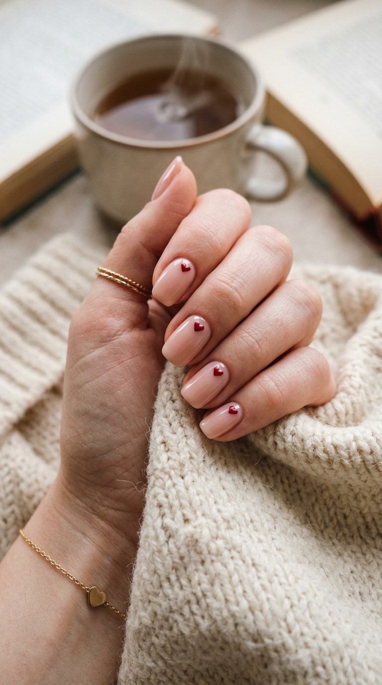 minimal heart accents