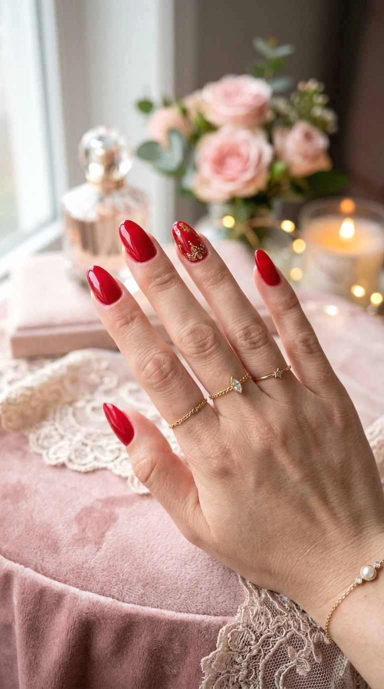 cherry red romance