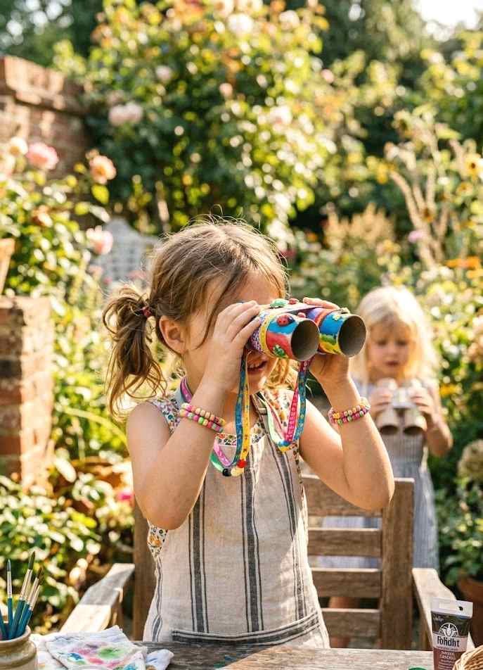 toilet paper roll binoculars