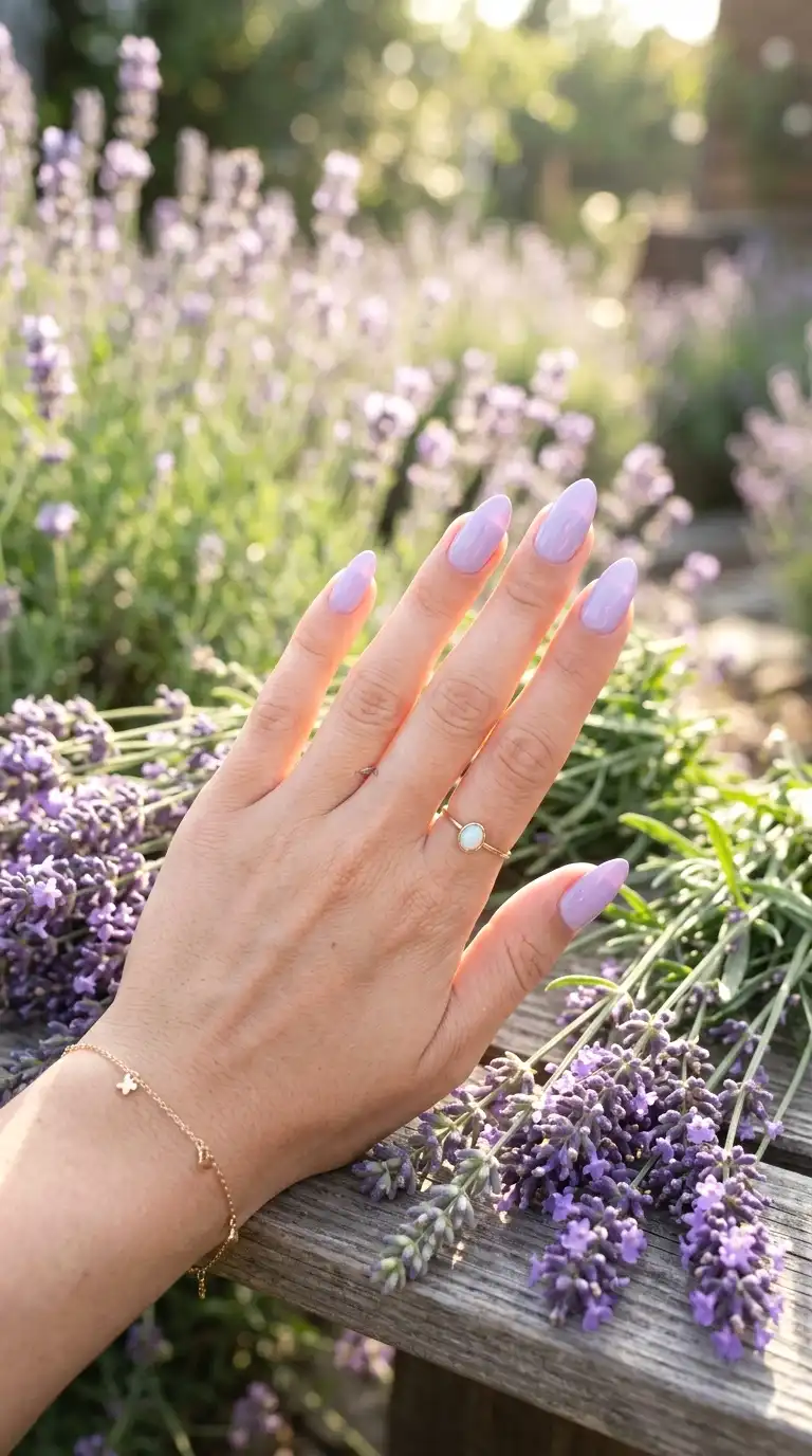 lavender dream nails