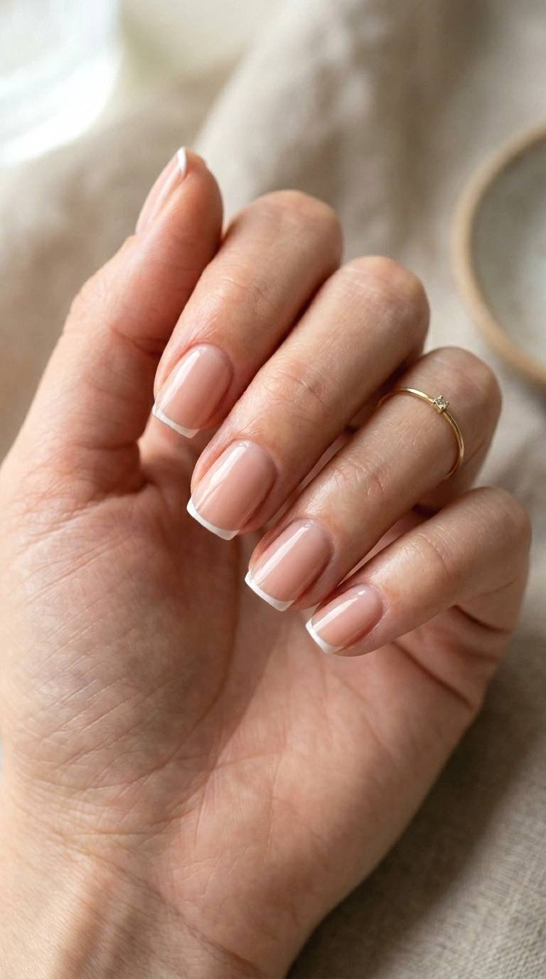 clear gloss natural nails