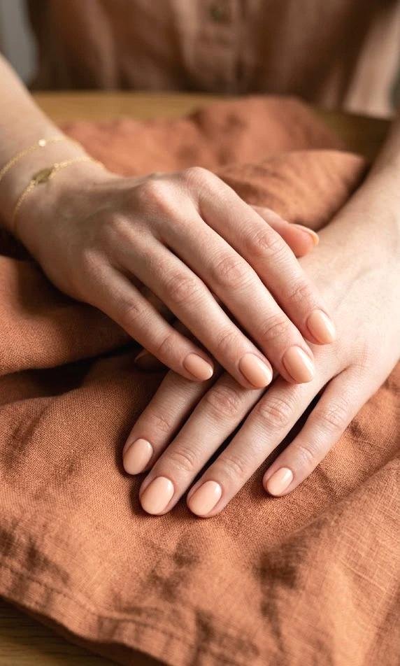 soft peach nude