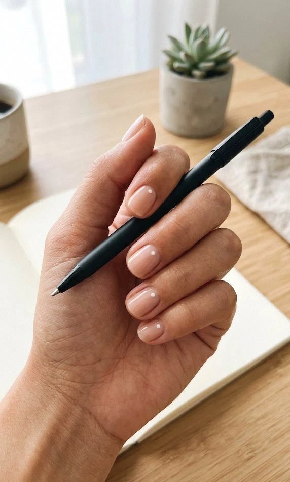 minimalist accent dot
