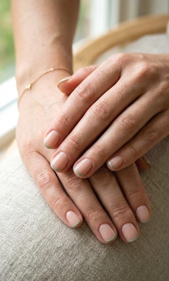 soft sage green accent