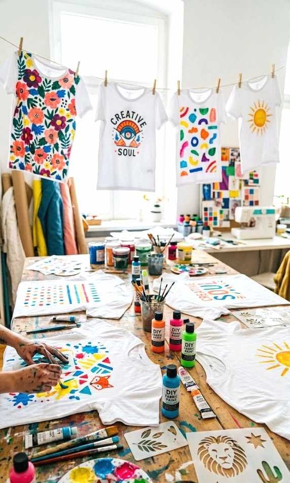 diy t-shirt art