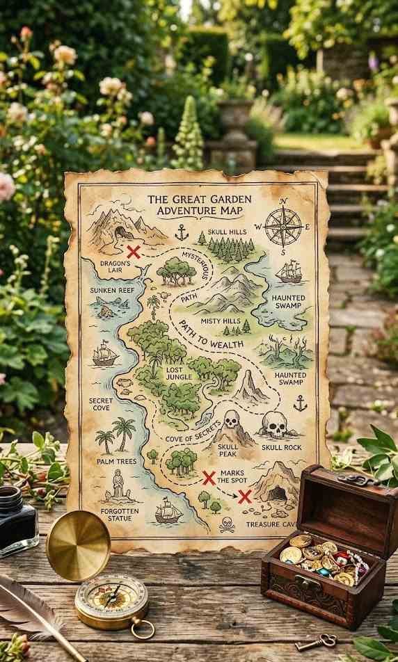 treasure hunt map