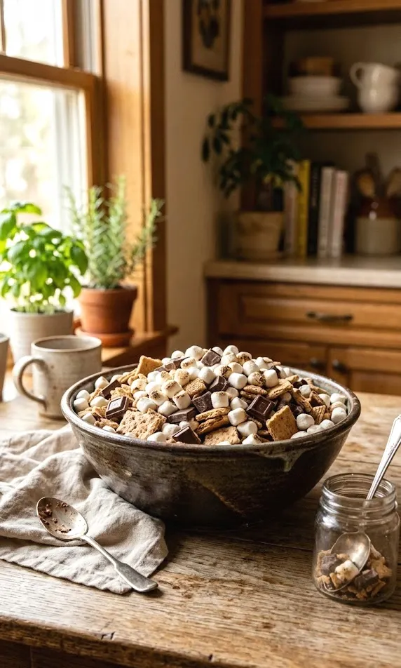 s'mores snack mix