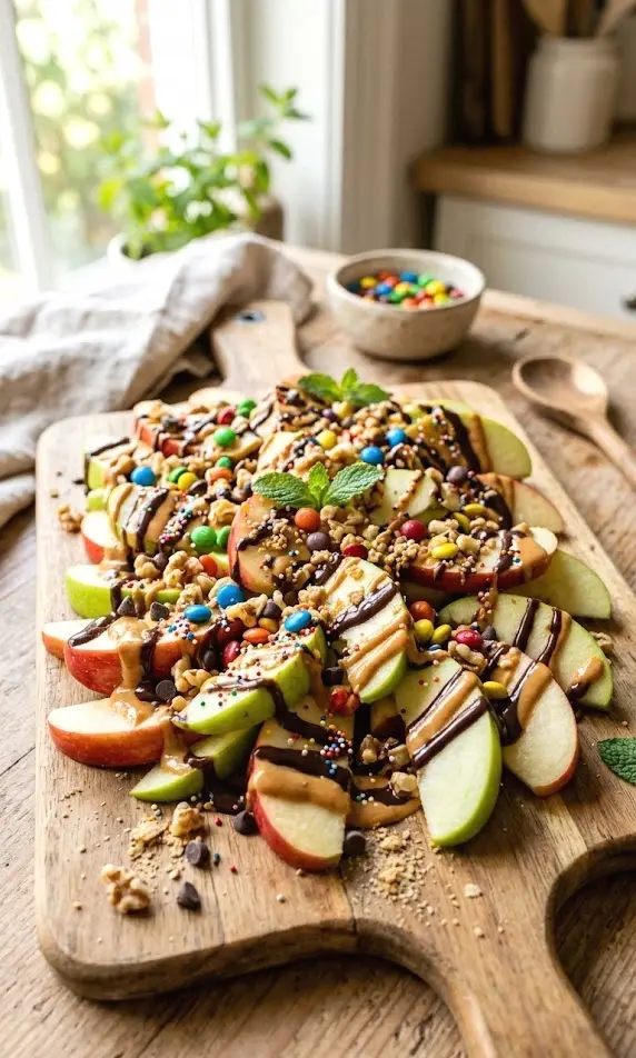 apple nachos