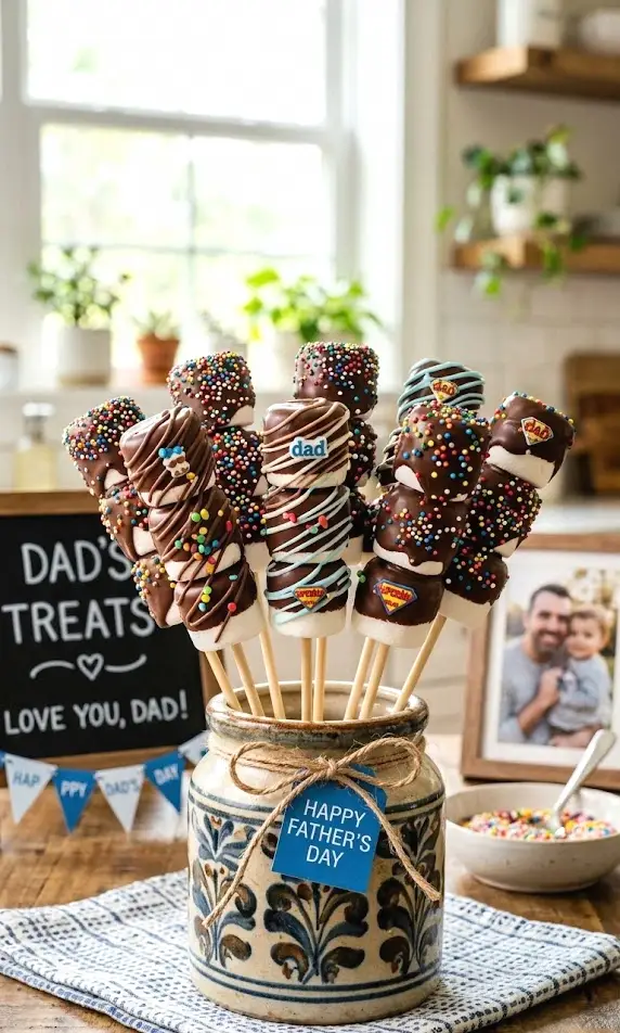 marshmallow pops