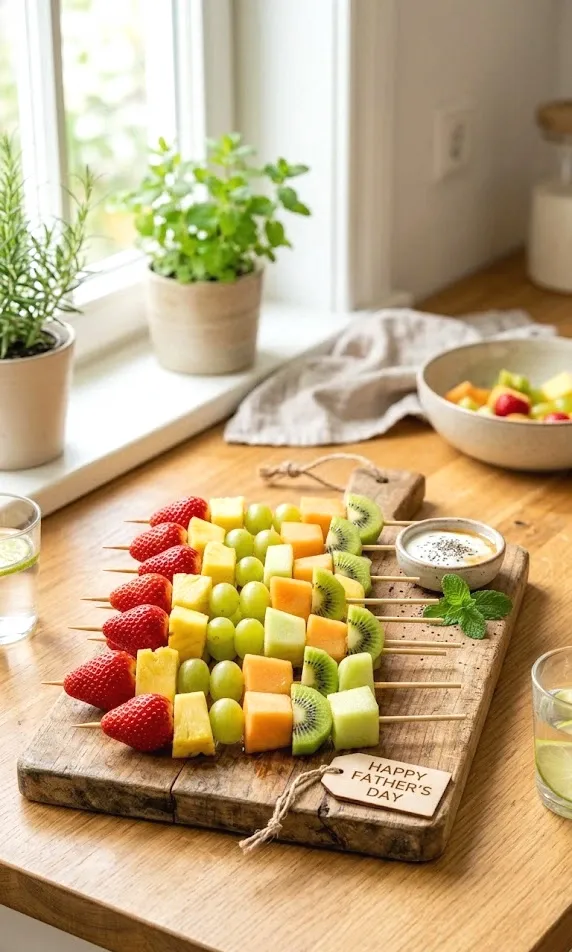 fruit kabobs