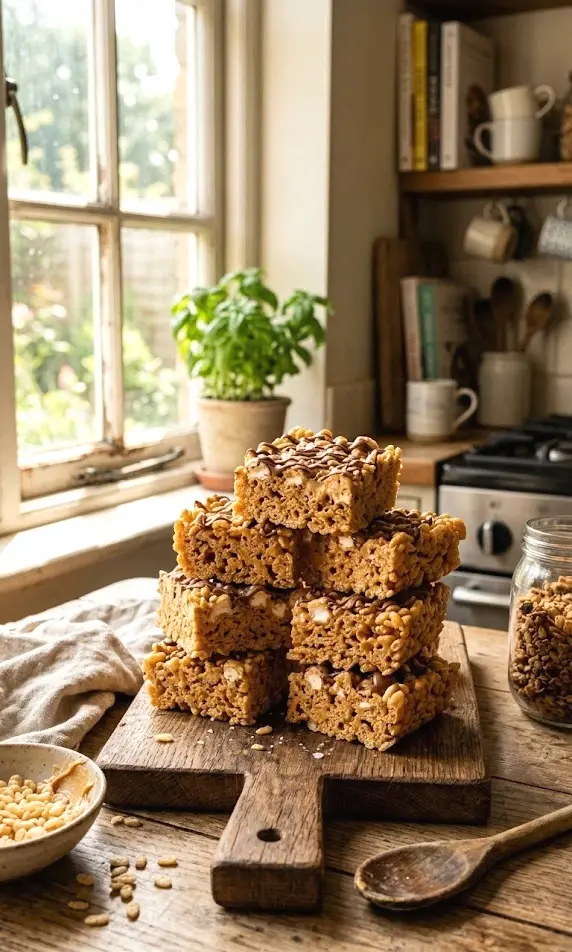 peanut butter rice krispie treats