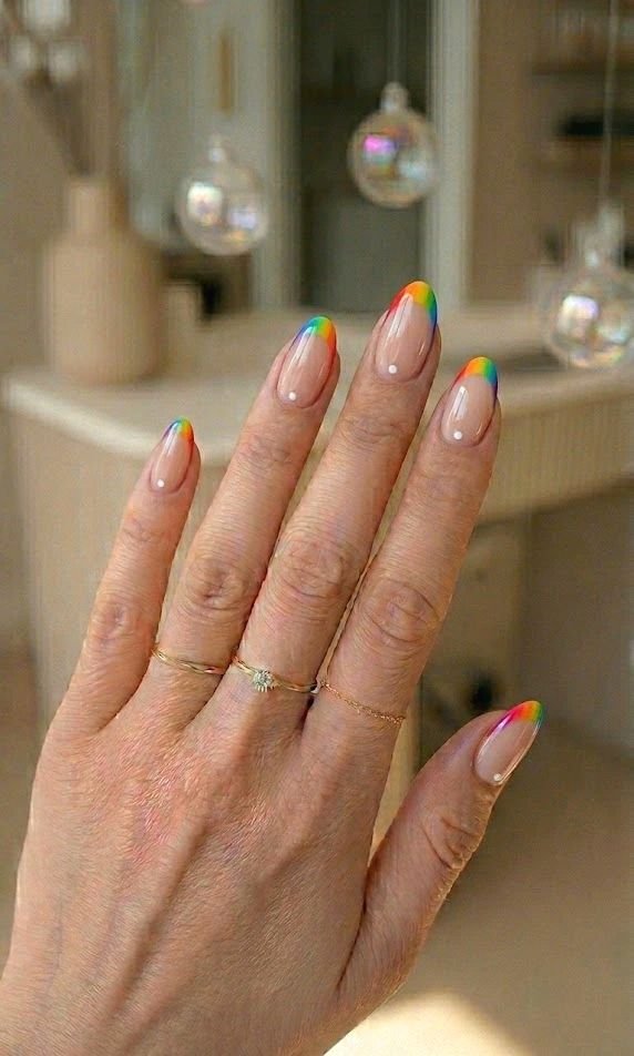 nude minimalist nails
