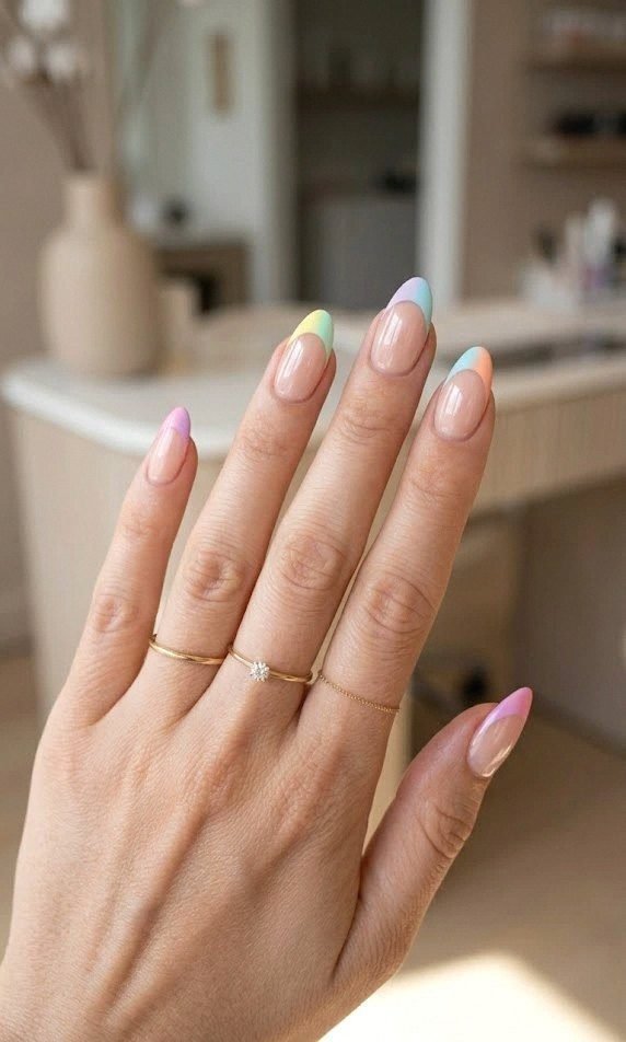 modern french tips