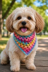 crochet pet accessories 